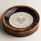 Aries Mango Wood Mini Bowl & Incense Stick Holder