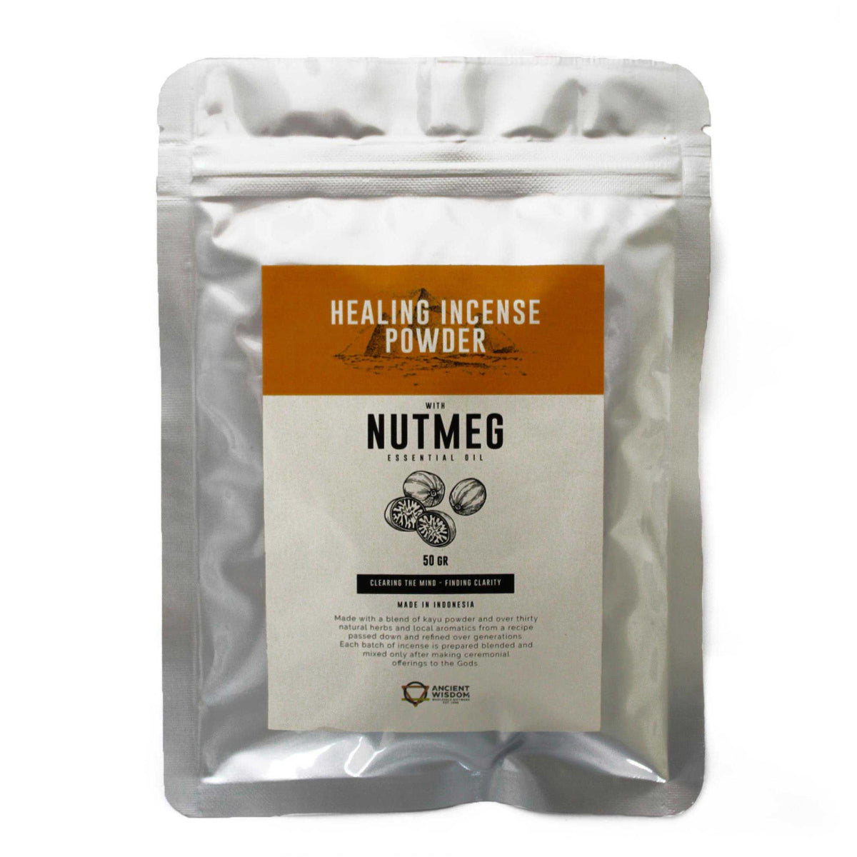 Nutmeg Healing Incense Powder 50g