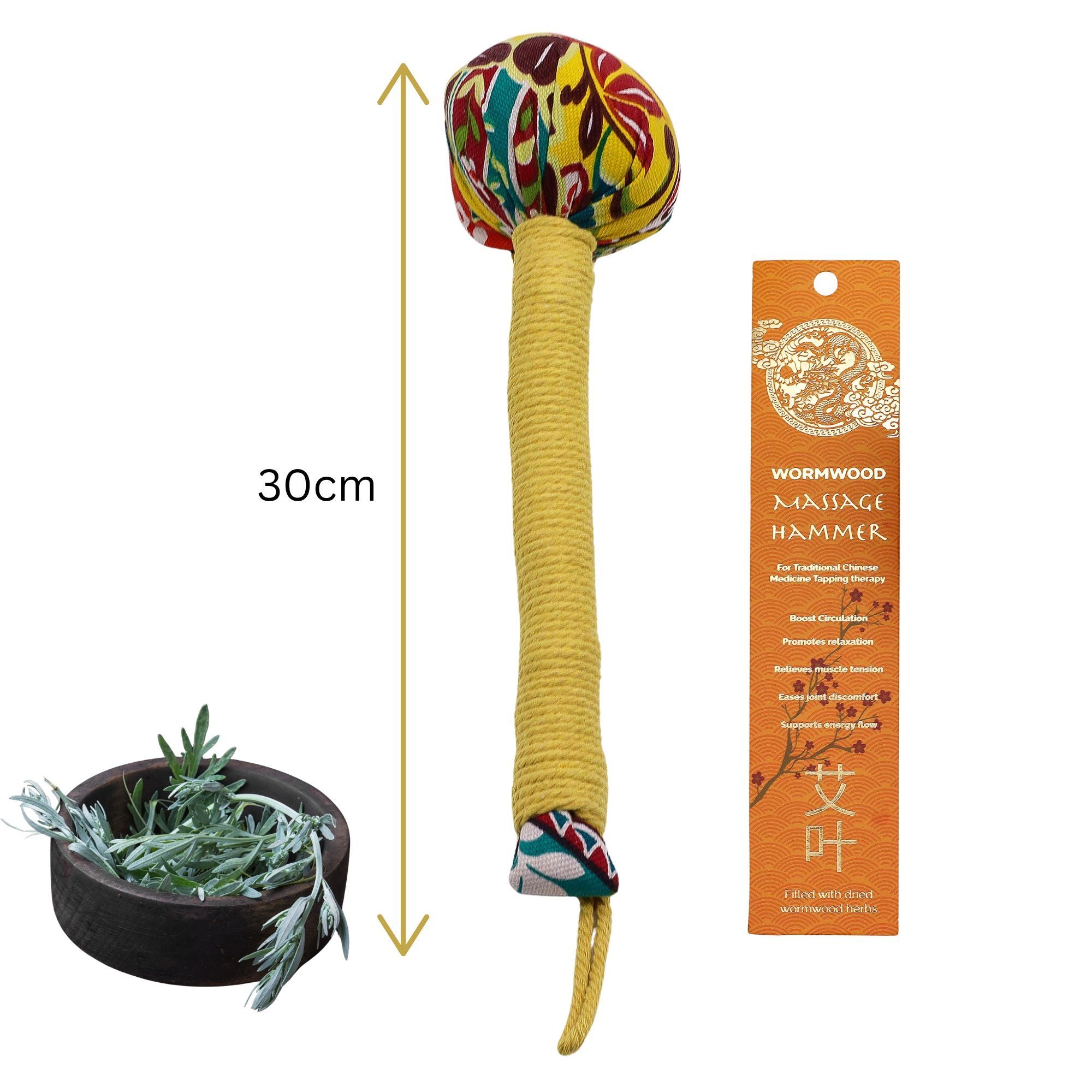 Lemon Wormwood Massage Hammer