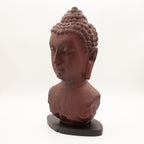 Buddha Bust Lamp | Molten Lava | Oval Stand