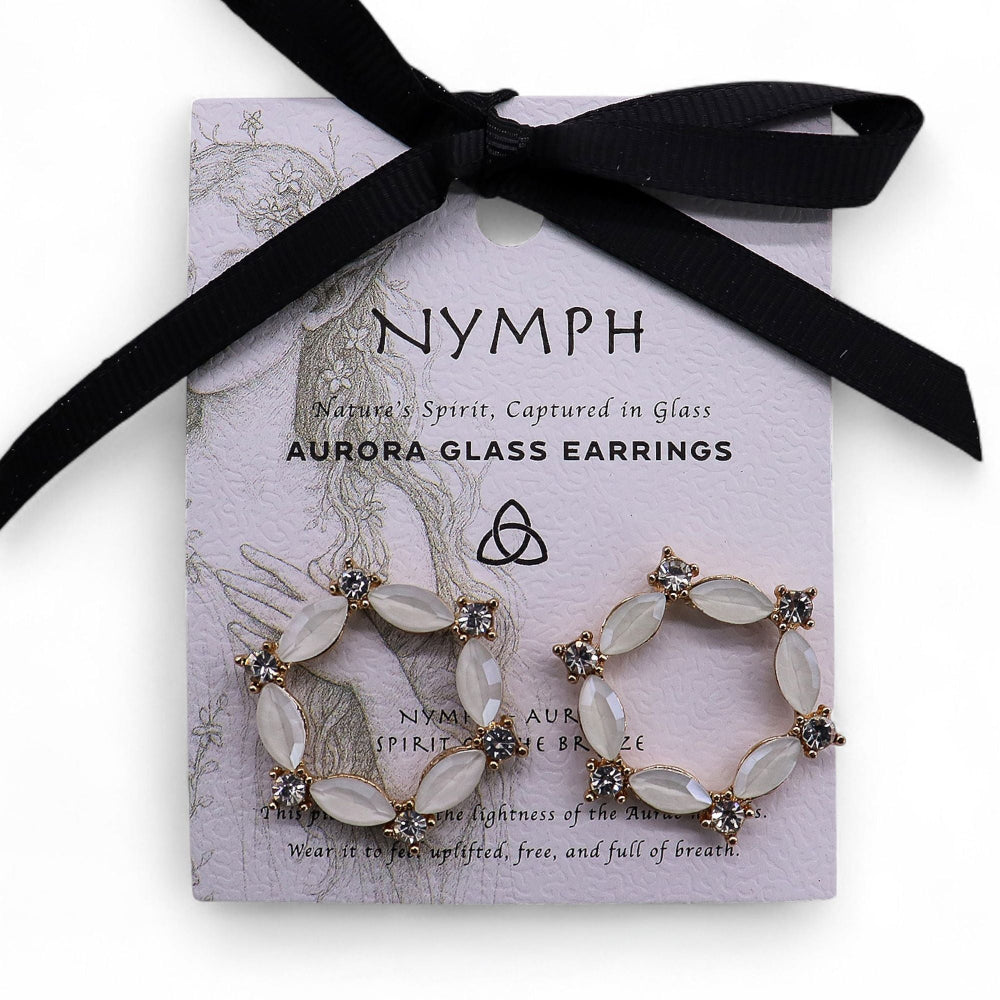 The Moon Nymph — Loop Earrings