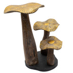 The Gilded Grove — Large Natural Mushroom Sculpture