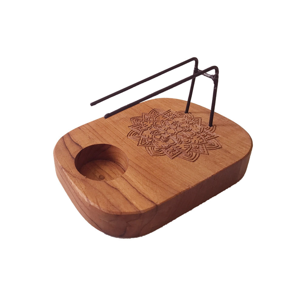 Mandala Teak Wood  Palo Santo Heater