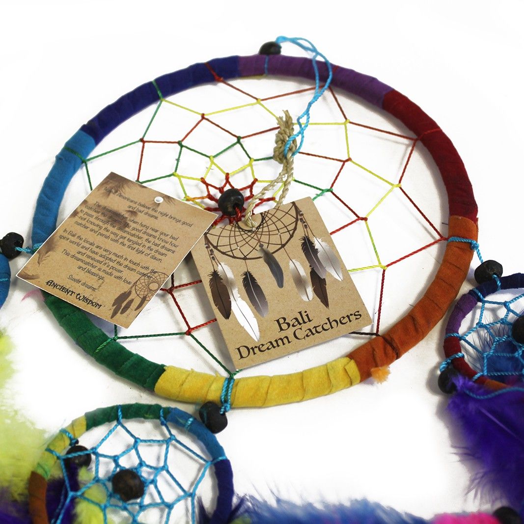 Cream/Coffee/Choc Bali Dreamcatchers Medium