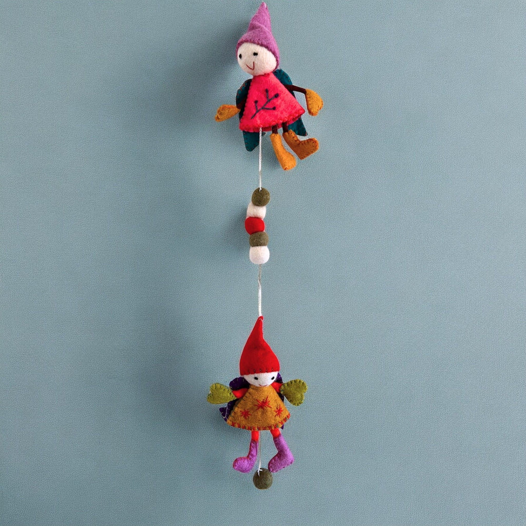 Fairy Angels Felt Wall Hanging