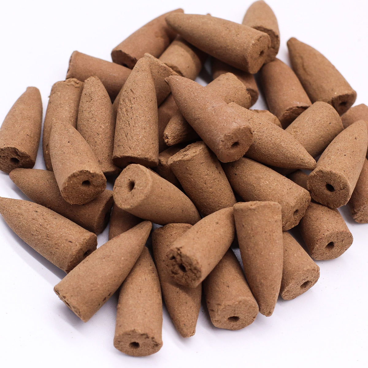 Sandalwood & Vanilla Masala Backflow Incense Cones - Aromatika