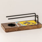 The Fool Large Enamelled Sage Stick Burner