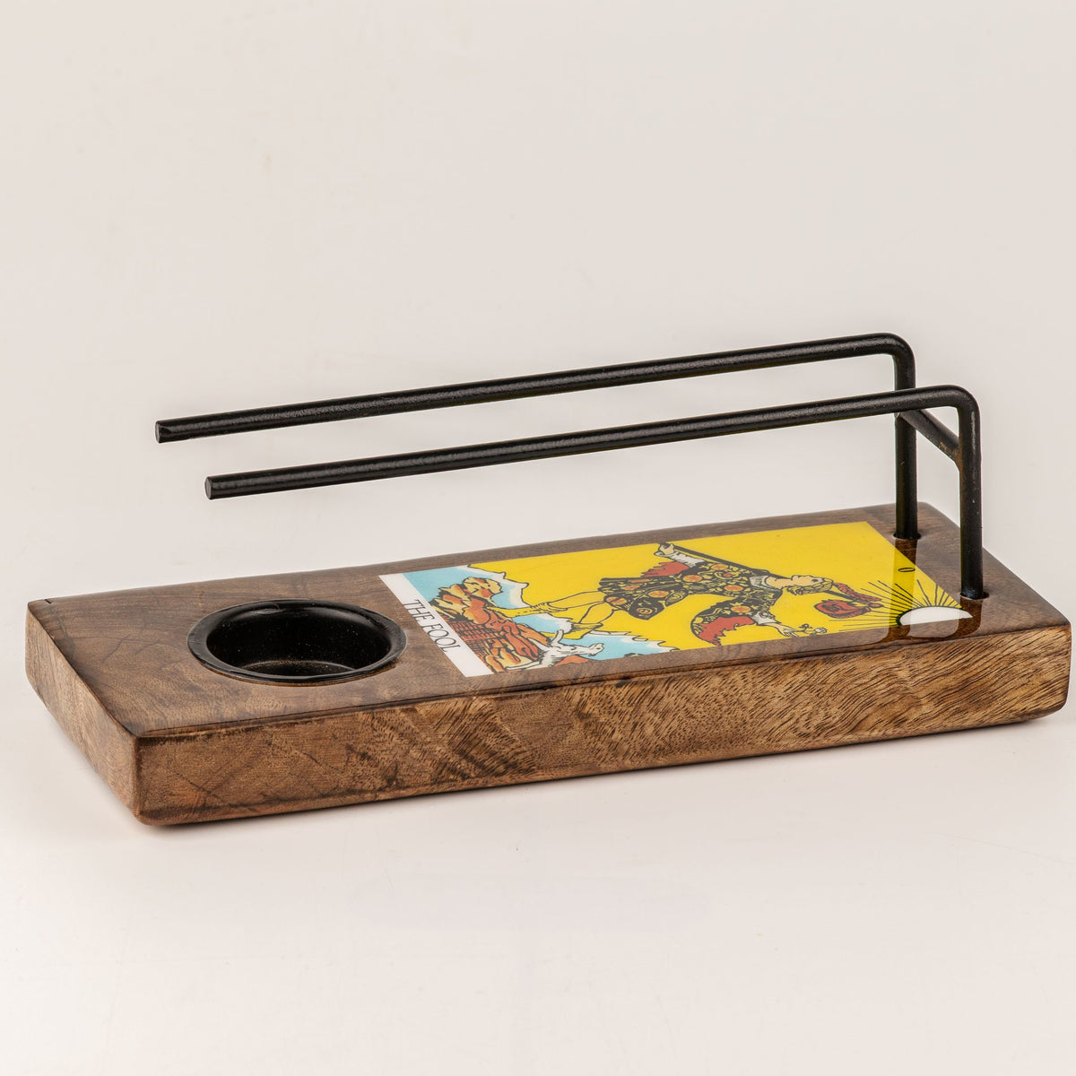 The Fool Large Enamelled Sage Stick Burner