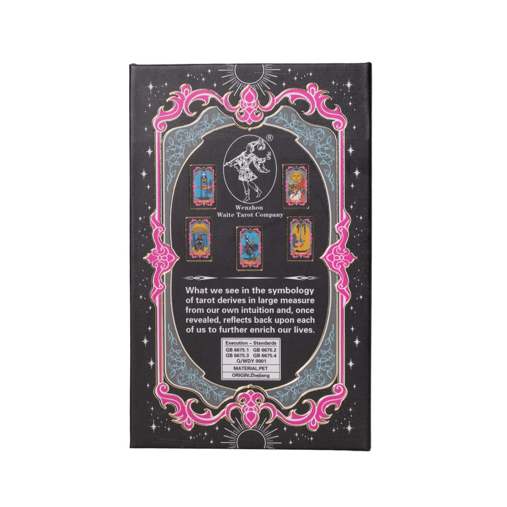 Gold Foil Tarot Card Set - with booklet