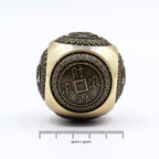 Rounded Feng Shui Fortune Wealth Dice