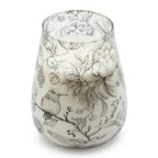 Drawn by Flame — Tall Illustrated Glass Jar Candle