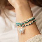 Nymph Spirit Gemstone Bracelet Set - Endless Ocean