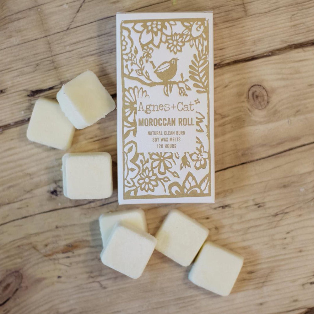 Agnes + Cat Moroccan Roll Box of 8 Wax Melts