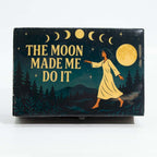 The Moon Made Me Do It Medium Enamelled Box