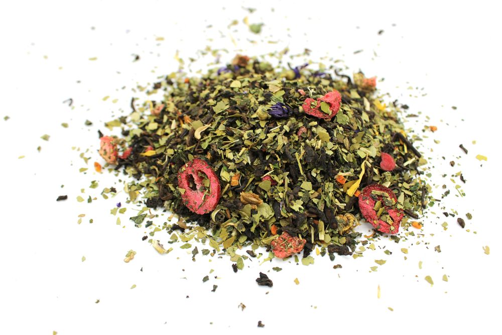 On Angels Wings Pu-erh & Mate Tea with Berries | 50g