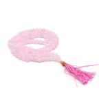 108 Bead Mala Necklace - Rose Quartz