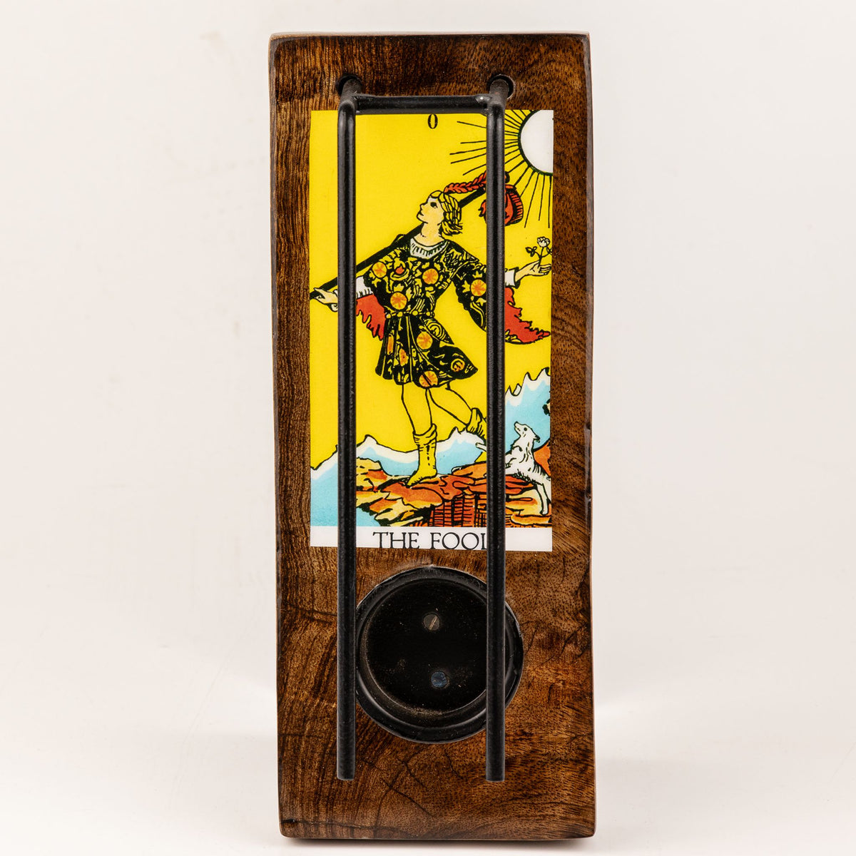 The Fool Large Enamelled Sage Stick Burner