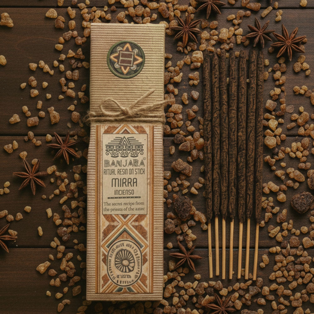 Banjar Ritual Resin on Stick - Mirra