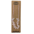 Rose Quartz Longstone Gem Necklace