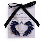 The Lapis Nymph — Angel Wing Earrings