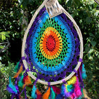 Multi Teardrop Bali Dreamcatcher Large