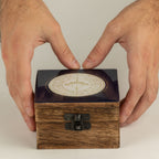Sagittarius Small Enamelled Keepsake Box
