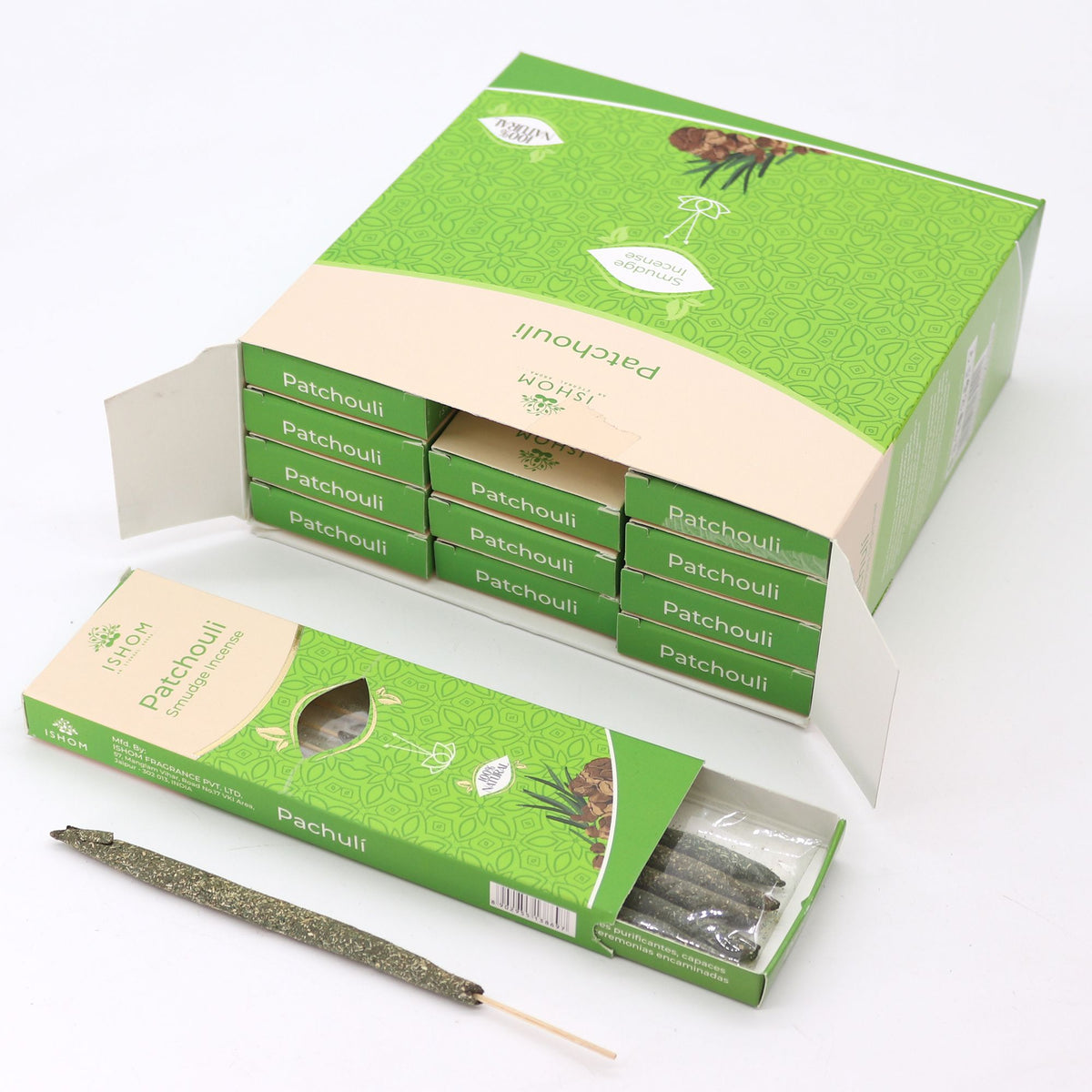Patchouli Smudge Incense - Ishom