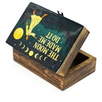 The Moon Made Me Do It Medium Enamelled Box