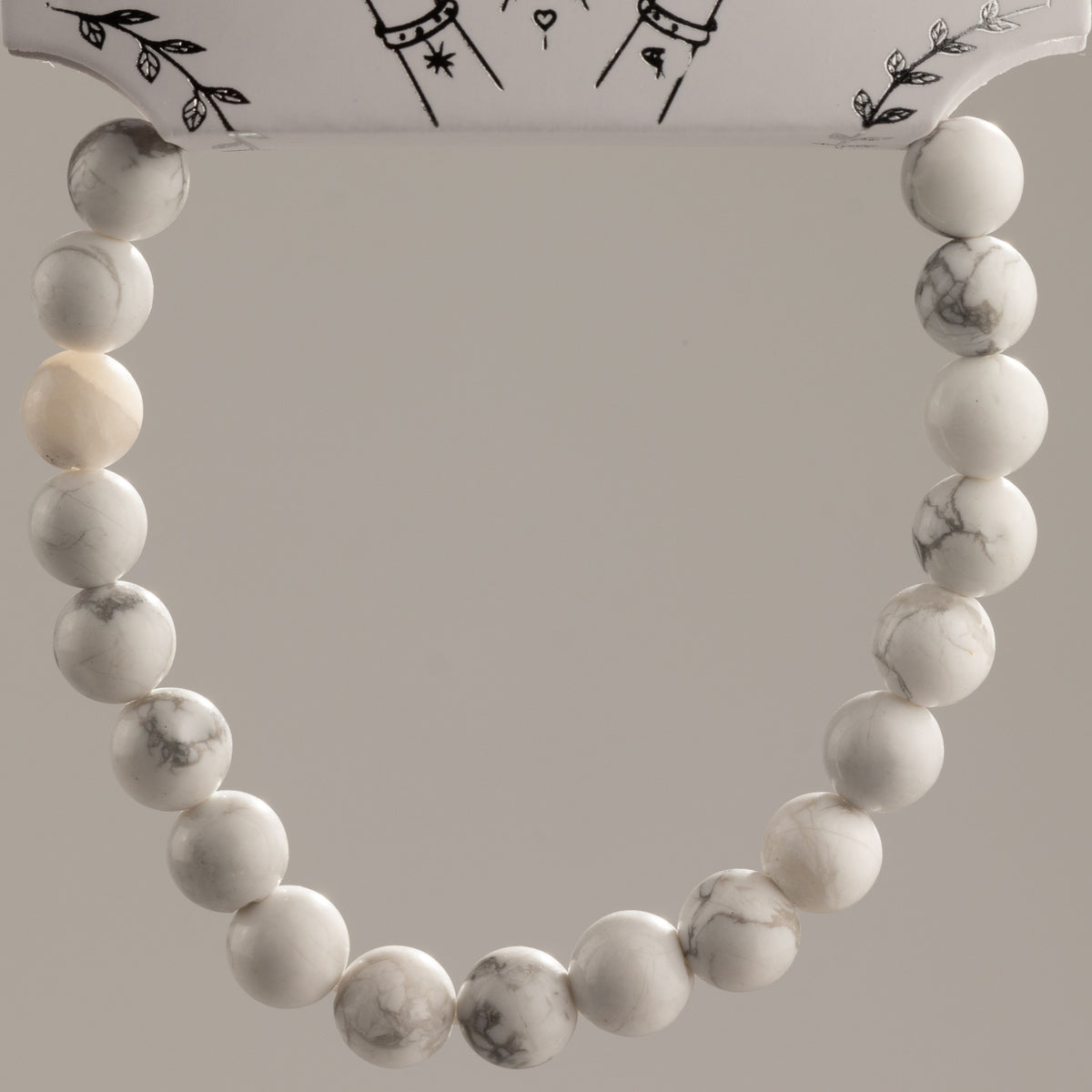 Howlite Petite Power Bracelet