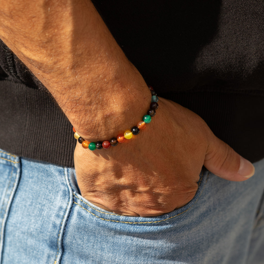 Rainbow Jade Petite Power Bracelet