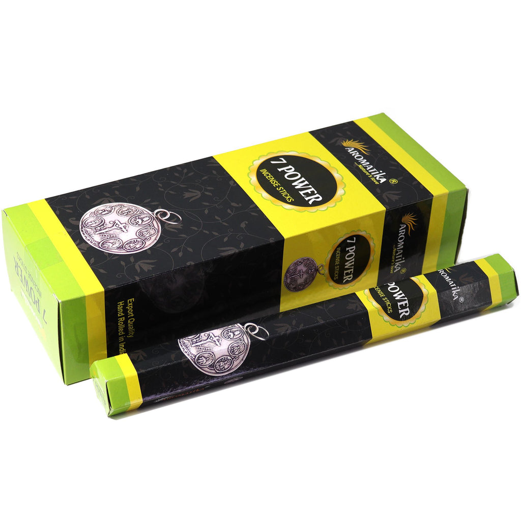 7 Powers Charcoal-Free Hex Incense Sticks - Aromatika