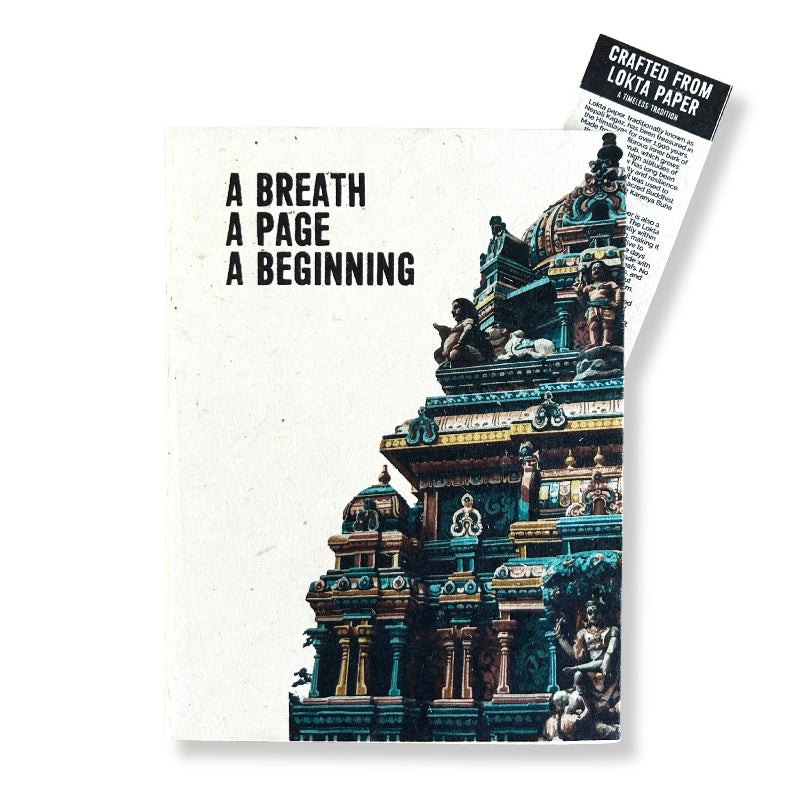 Lokta A Breath Inspiration Notebook
