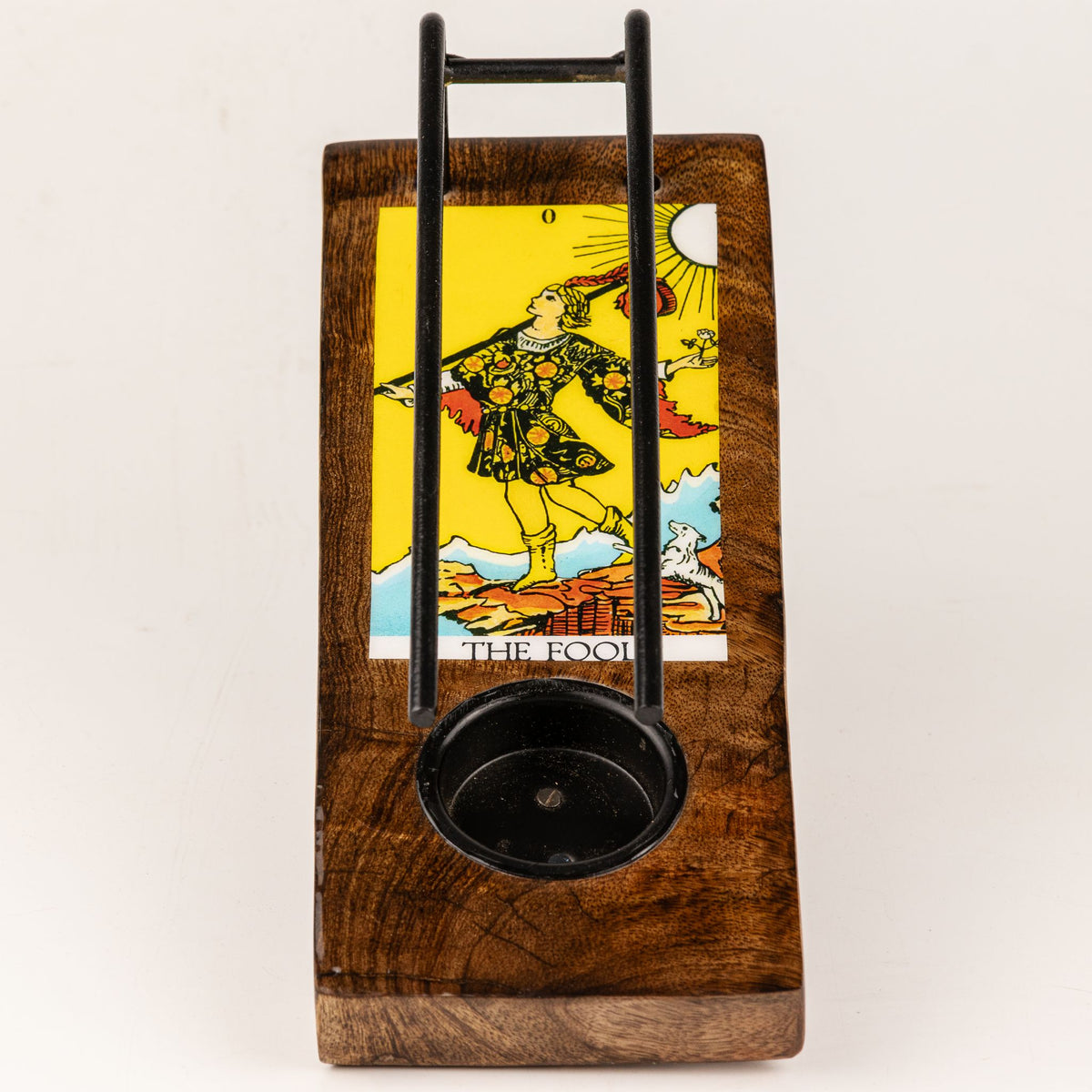The Fool Large Enamelled Sage Stick Burner