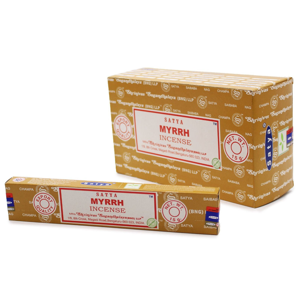 Myrrh Satya Incense Sticks 15g