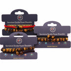 Tiger Eye Gemstone Double Power Bracelets