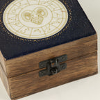 Aries Small Enamelled Keepsake Box