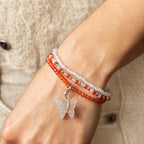 Nymph Spirit Gemstone Bracelet Set - Blood Moon
