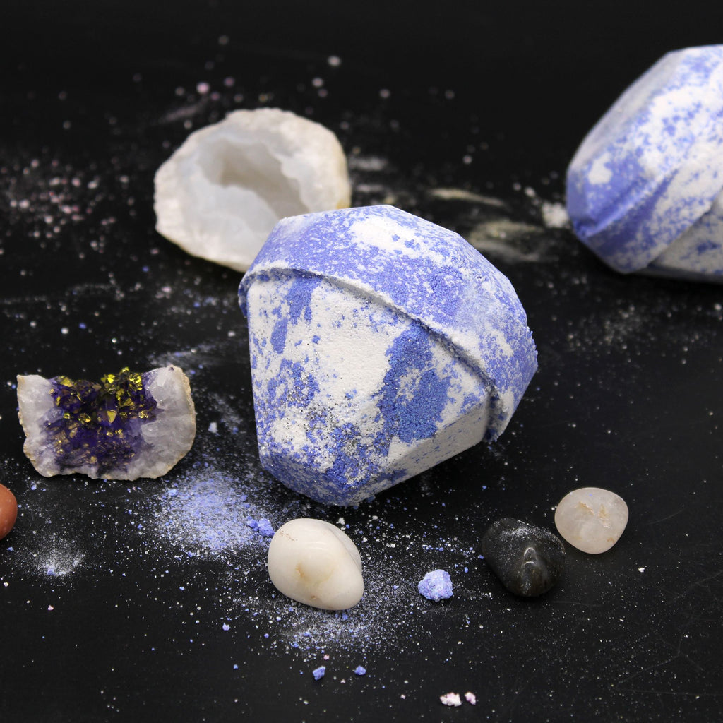 Raspberry & Pomegranate Gemstone Bath Bomb