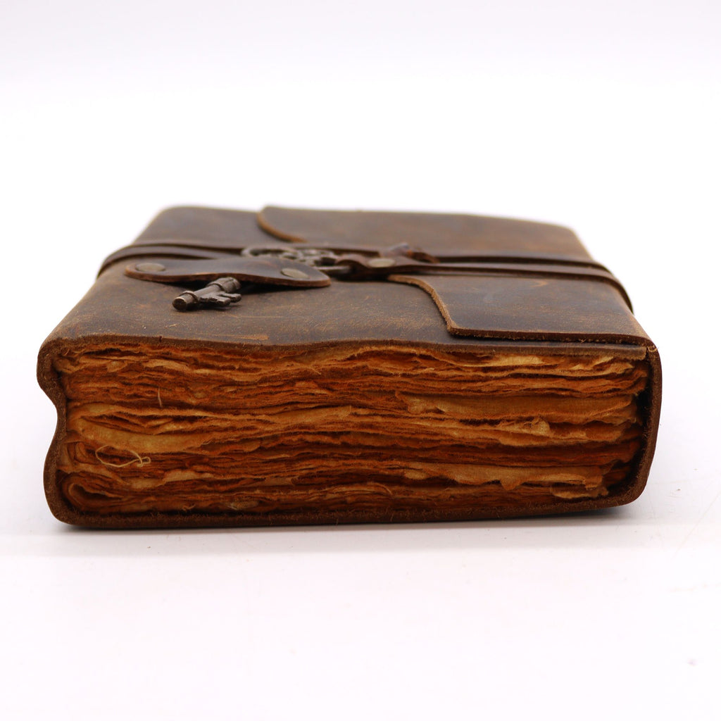 Oiled Leather & Key Journal