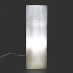 Chakra Lamp Selenite Block Lamp 25cm