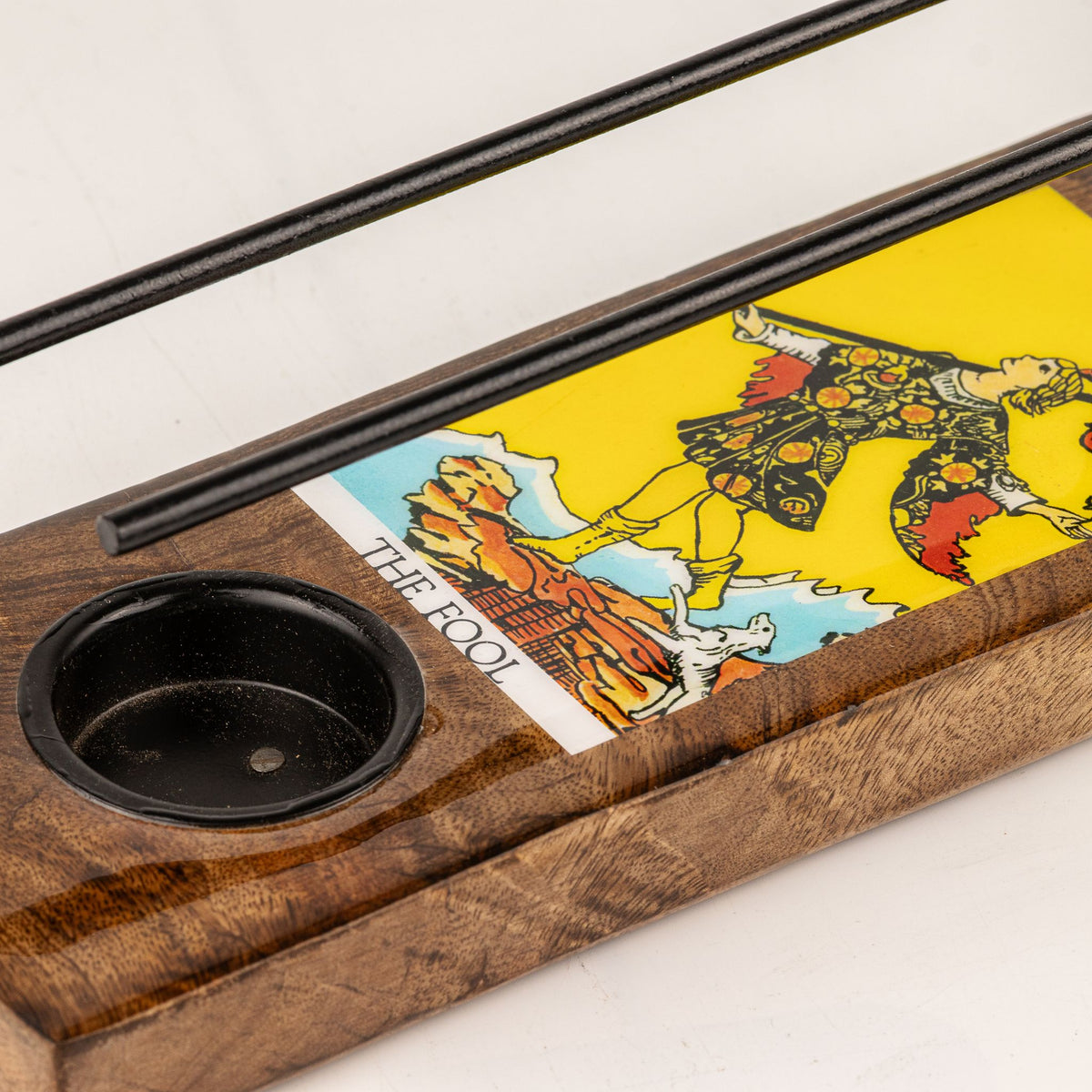 The Fool Large Enamelled Sage Stick Burner