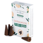 Plant Based Backflow Incense Cones Sandalwood