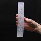 Selenite Flat Bar Charging Plate 20cm | Chakra Design