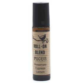 FOCUS Roll On Essential Oil Blend - Agnes + Cat