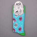 Lucky Gemstones Hop Hare Bamboo Socks S/M