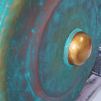 Balinese Gong with Dragon Stand - 50cm - Greenwash