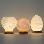 Shell Twisted New Wave Lamp