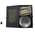 Tantra Yoga Rope Incense and Silver Plated Holder Set