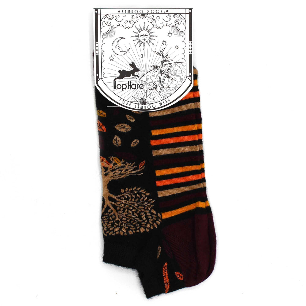 Tree of Life Hop Hare Bamboo Socks Low  S/M