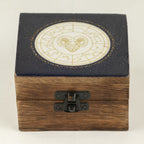 Aries Small Enamelled Keepsake Box